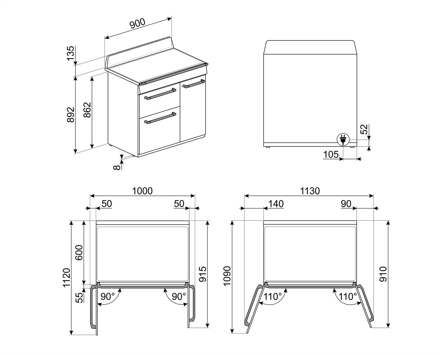 TR93IGR Smeg afbeelding 2