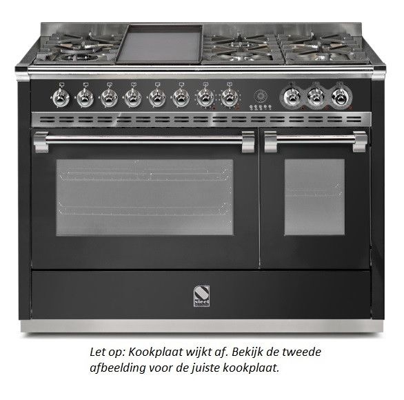 Steel fornuis A12SF4TMAN afbeelding 3
