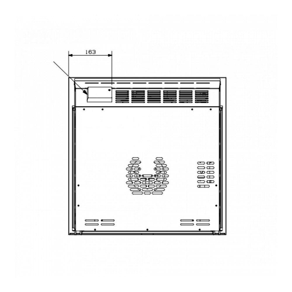 Steel oven AFE6SS afbeelding 3