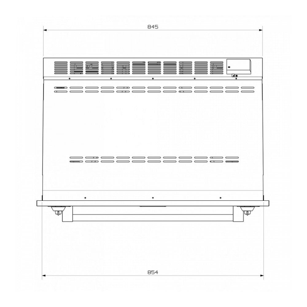 Steel oven inbouw AFE9SS afbeelding 4
