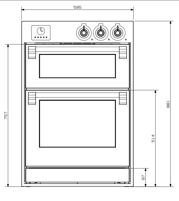 Steel oven AFFE6SCR afbeelding 3