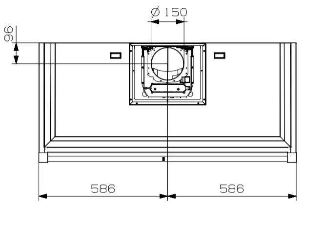 Steel afzuigkap  AKL120 NA afbeelding 4