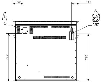 Steel fornuis  G10FFF6WSA afbeelding 4
