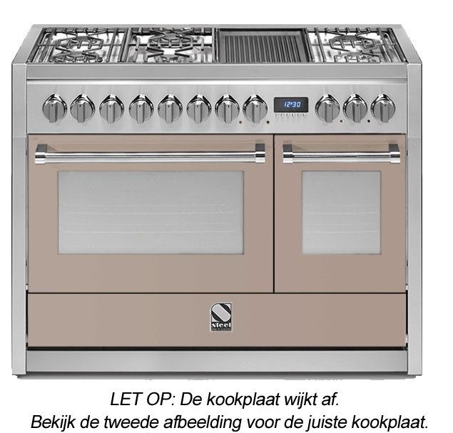 Steel fornuis G12FF6MSA afbeelding 3