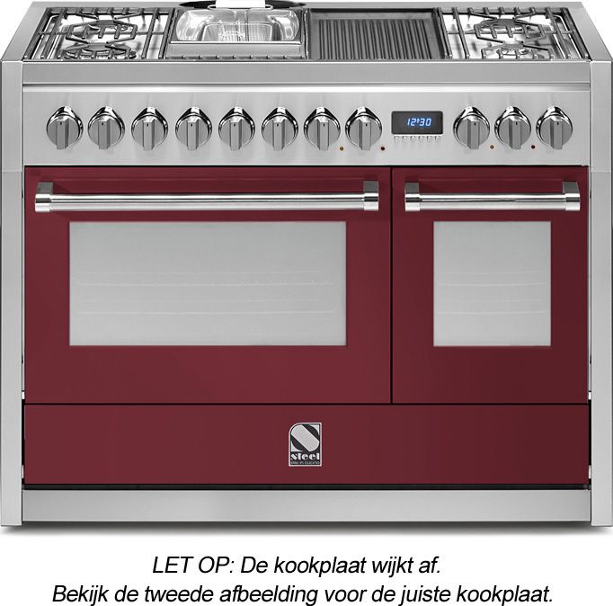 Steel fornuis G12SF6MBR afbeelding 3