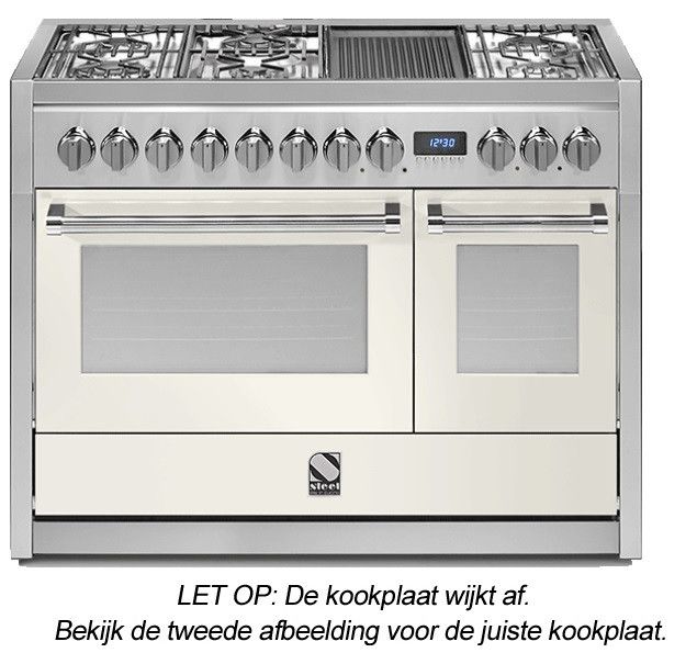 Steel fornuis G12SF6MNA afbeelding 3
