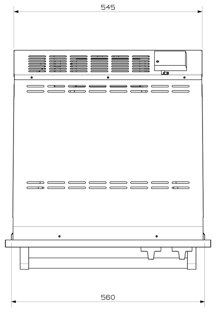 Steel oven GFE6BA afbeelding 3