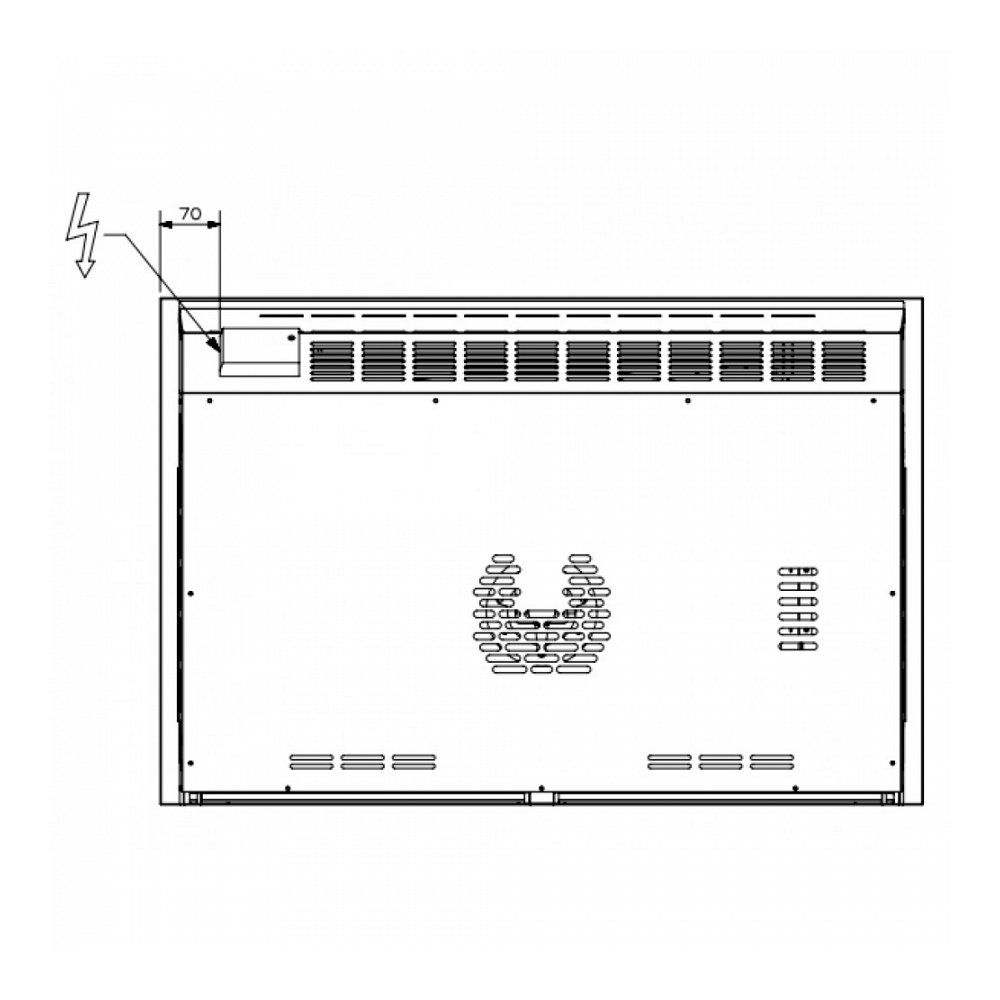 Steel oven inbouw GFE9SS afbeelding 4
