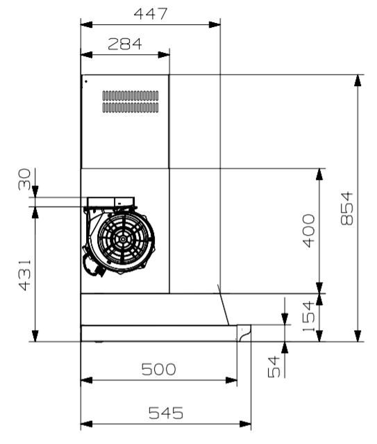 Steel afzuigkap XK90 CR afbeelding 3