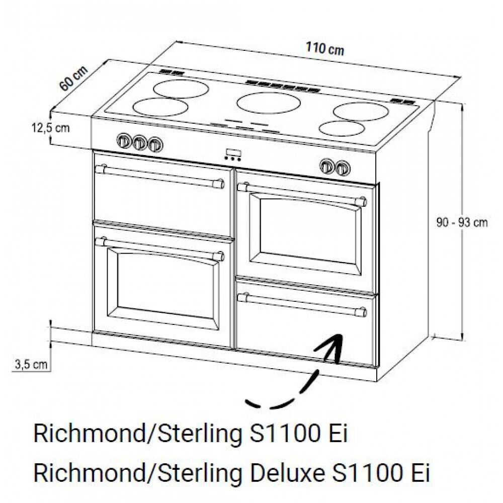 Stoves ST410986  fornuis afbeelding 5