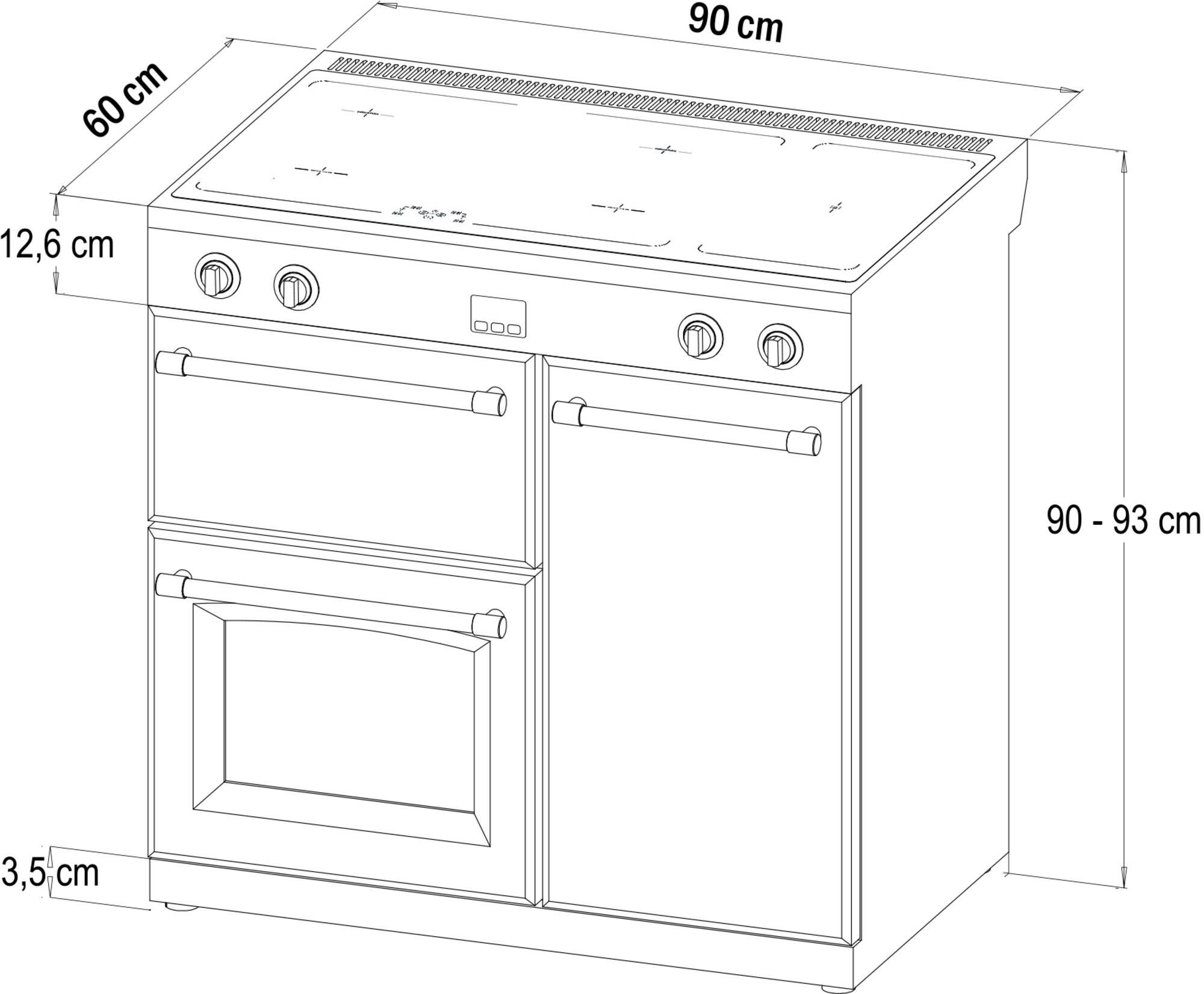 Stoves fornuis ST444883 afbeelding 3