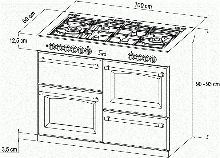 Stoves ST444909  fornuis afbeelding 5