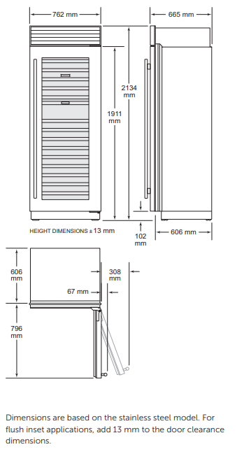 ICBCL3050WOL SubZero afbeelding 2