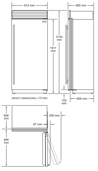ICBCL3650FSTR SubZero afbeelding 2