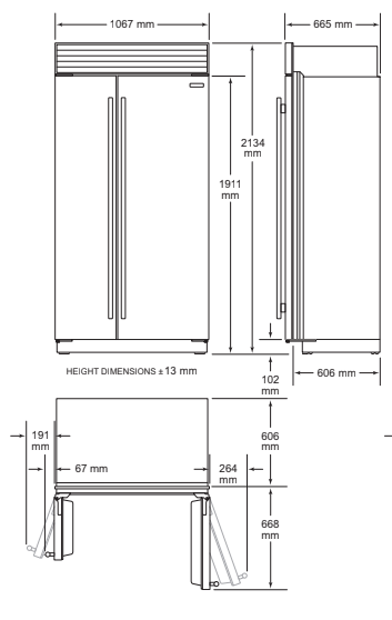 ICBCL4250SIDST SubZero afbeelding 2