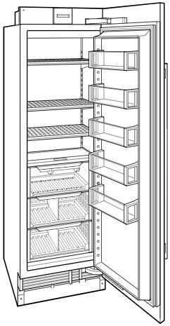 SubZero vriezer ICBDEC2450FIR afbeelding 3