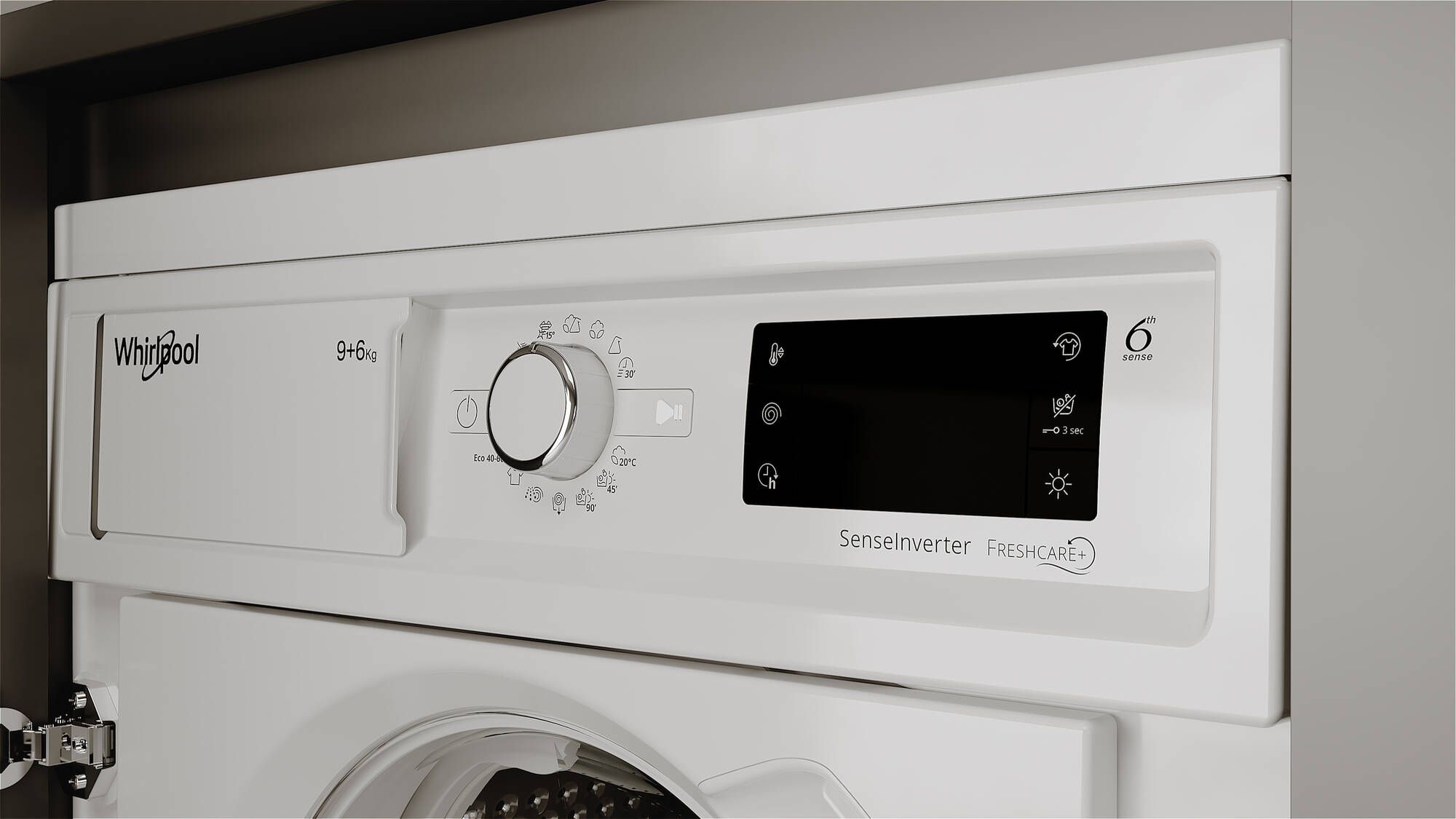 Whirlpool wasmachine BIWDWG961485EU afbeelding 3