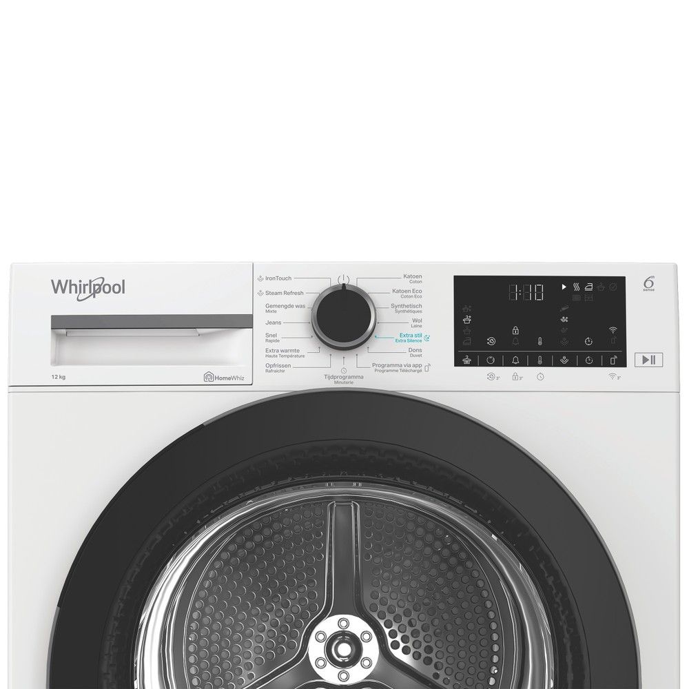 Whirlpool CWD122MWBSBE  wasdroger afbeelding 5