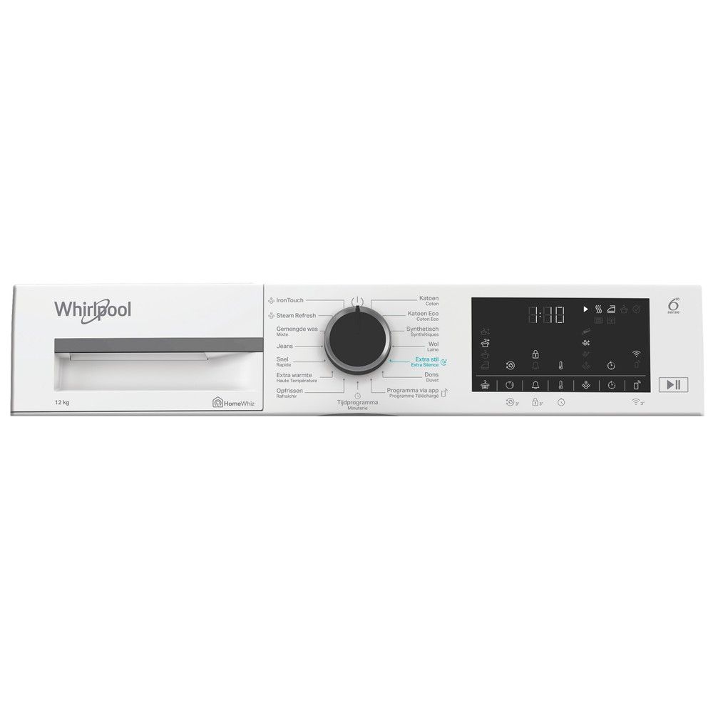 Whirlpool wasdroger  CWD122MWBSBE afbeelding 4