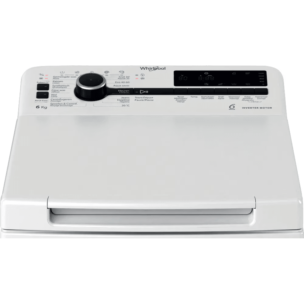 Whirlpool wasmachine  TDLR6261BSBE afbeelding 4