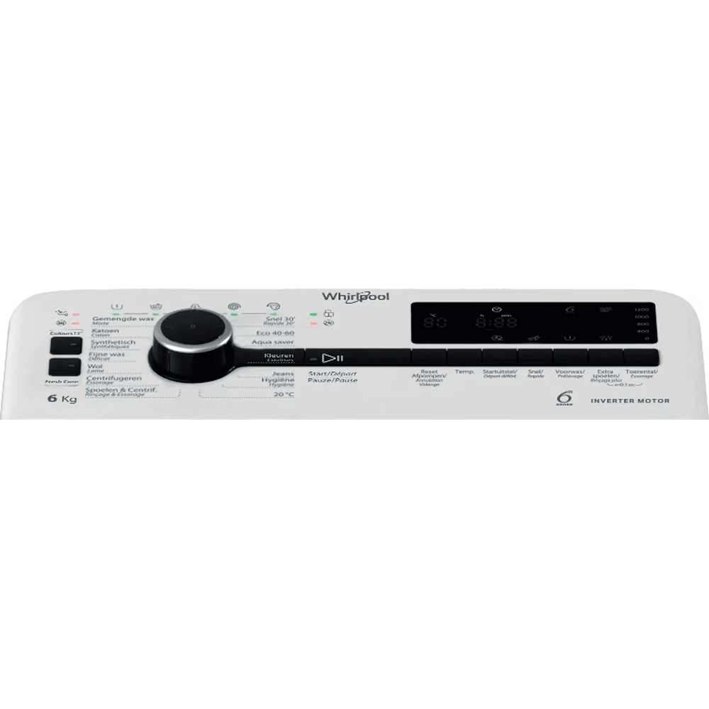 Whirlpool wasmachine TDLR6261BSBE afbeelding 3