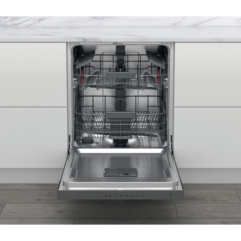 Whirlpool WBC3C26X inbouw vaatwasser afbeelding 5