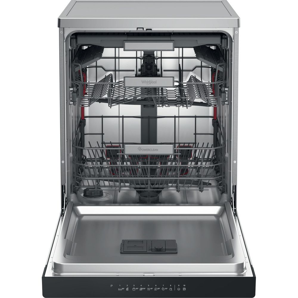 Whirlpool vaatwasser vrijstaand WFO3O41PLX afbeelding 4