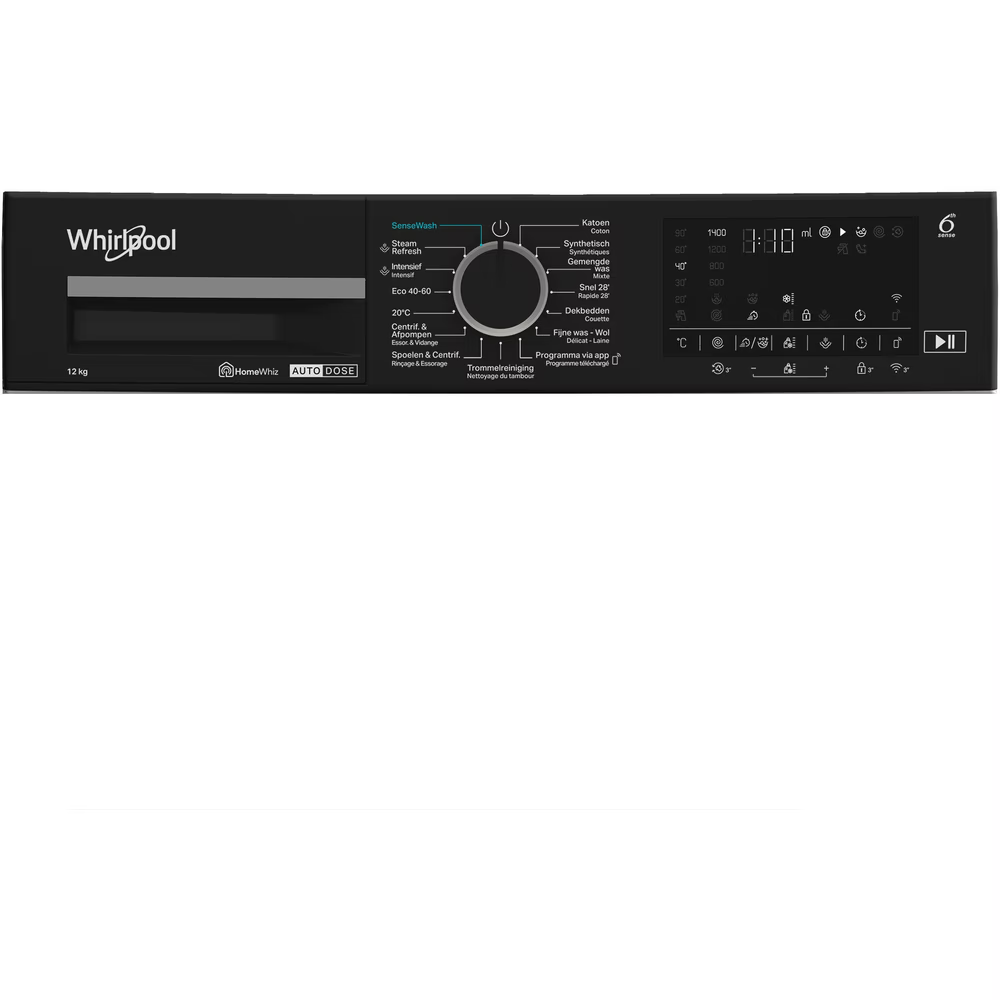 Whirlpool WPM27WADSBE  wasmachine afbeelding 5