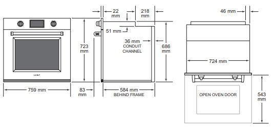 Wolf oven inbouw ICBSO3050PMSP afbeelding 4