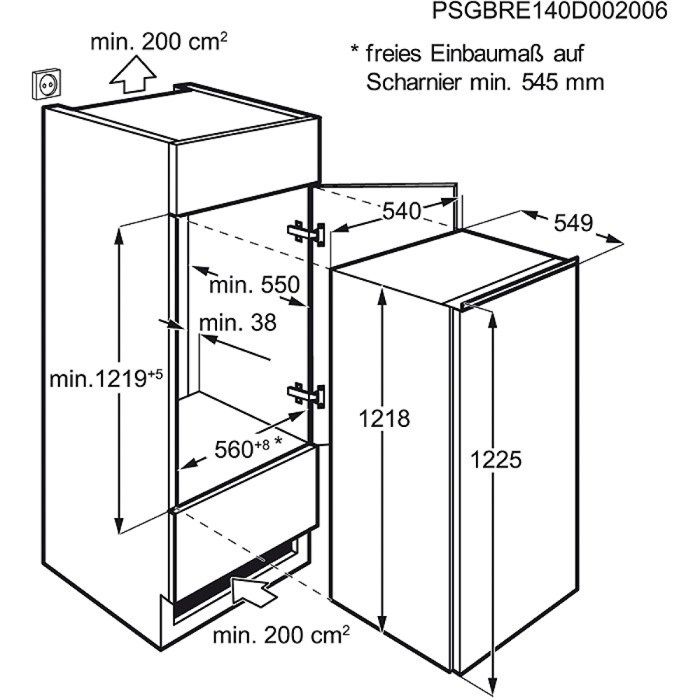 ZBA23022SA Zanussi afbeelding 2
