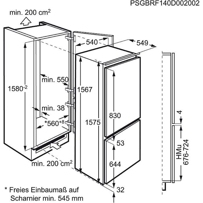 ZBB25431SA Zanussi afbeelding 2