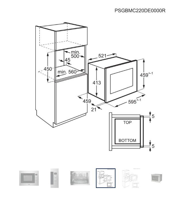 Zanussi magnetron ZBC34350X afbeelding 3