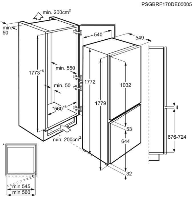 Zanussi koelkast ZNLE18FS1 afbeelding 3