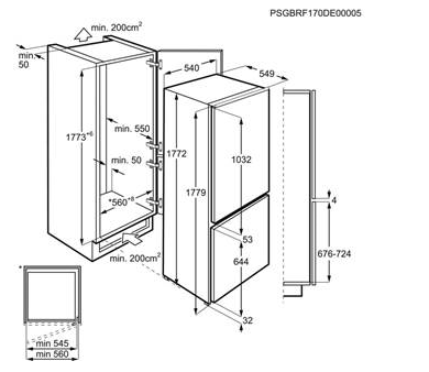 Zanussi koelkast ZNLN18FS1 afbeelding 3