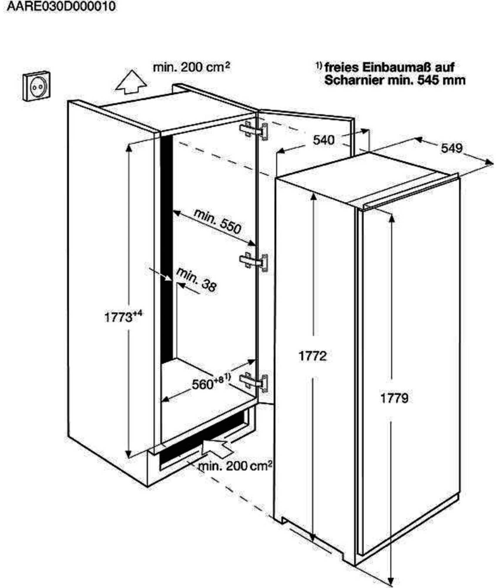 Zanussi koelkast inbouw ZRDN18FS2 afbeelding 4