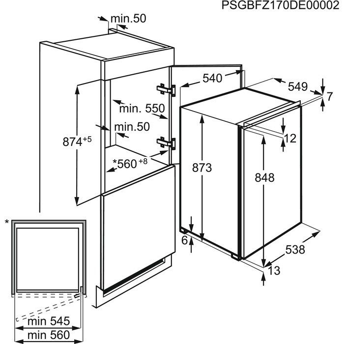 Zanussi vriezer ZUAN88ES afbeelding 3